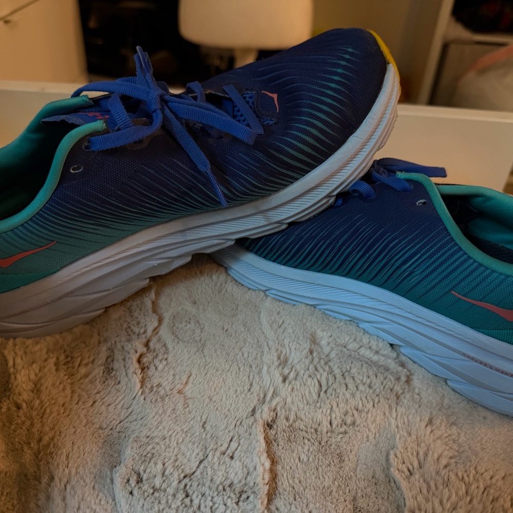 Hoka Sneakers in Blue and Teal - Picture 5 of 5